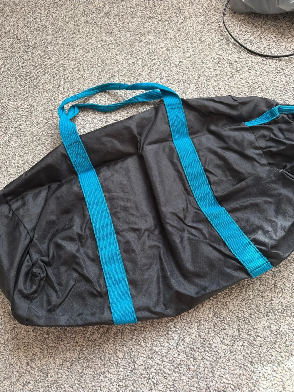 Vintage Nike Black Duffel